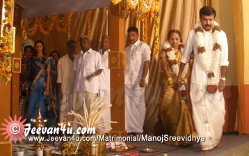 Manoj Sreevidhya Wedding Album Photographs